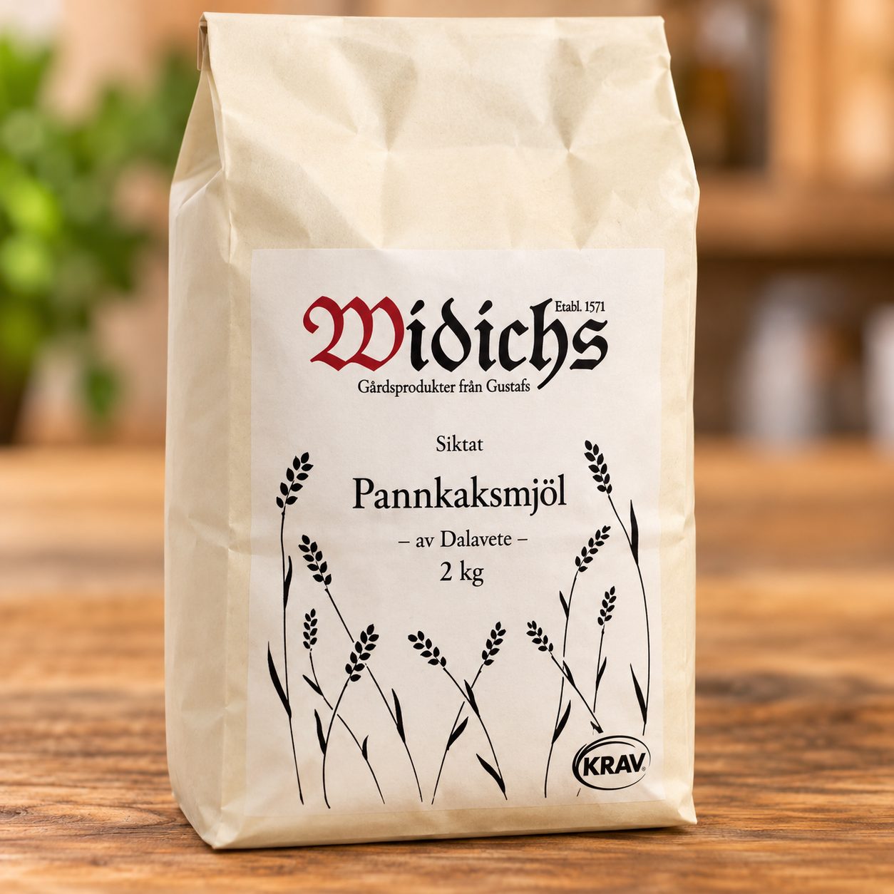 Widichs pannkaksmjöl, siktat 20 kg