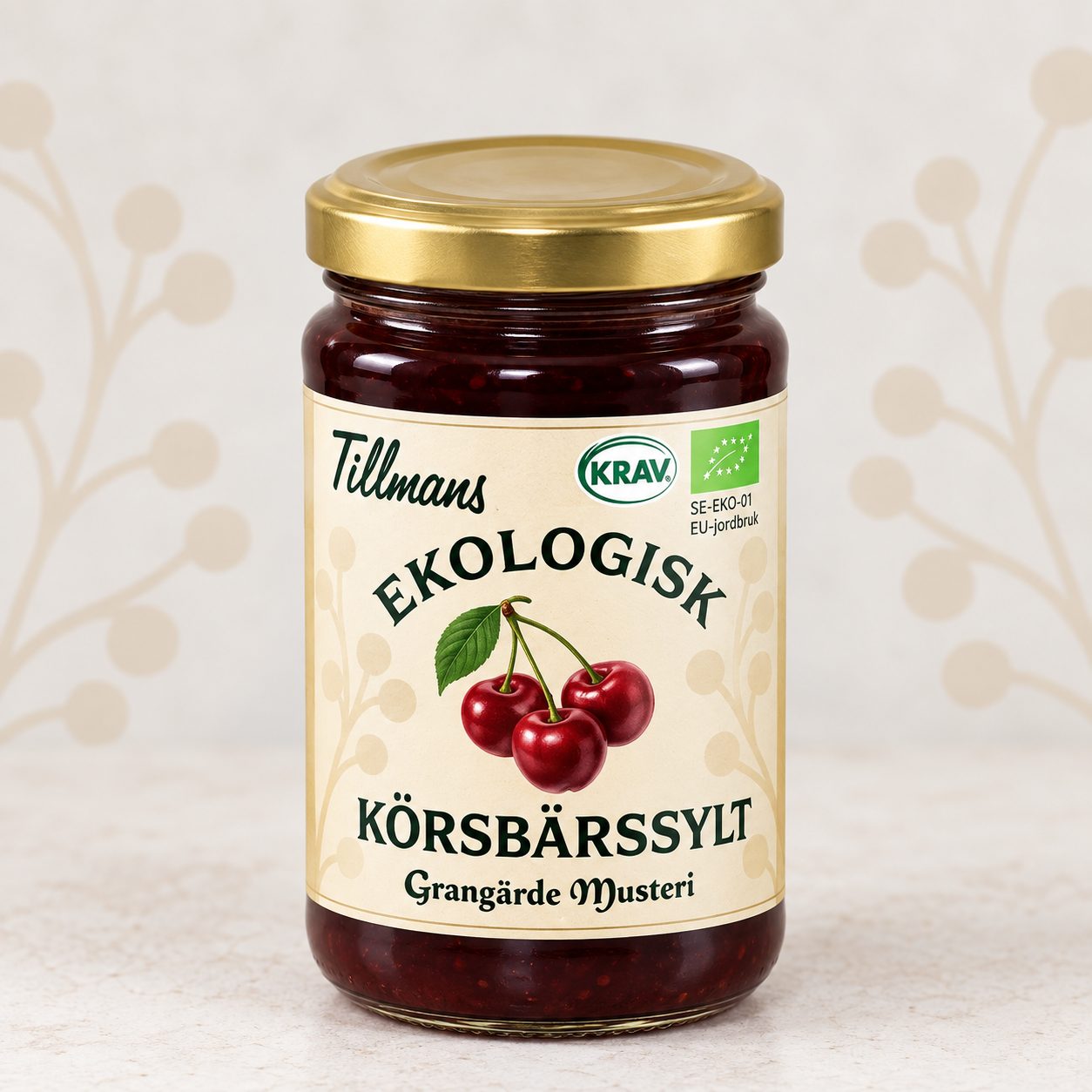 Tillmans Körsbärssylt 410 g KRAV