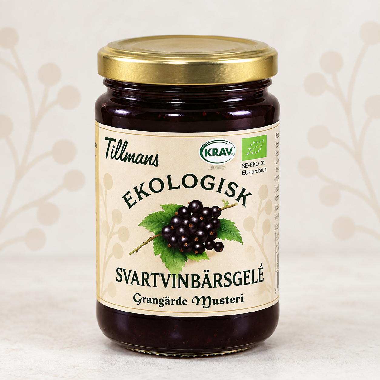 Tillmans Svartvinbärsgele 410 g KRAV Pris per st