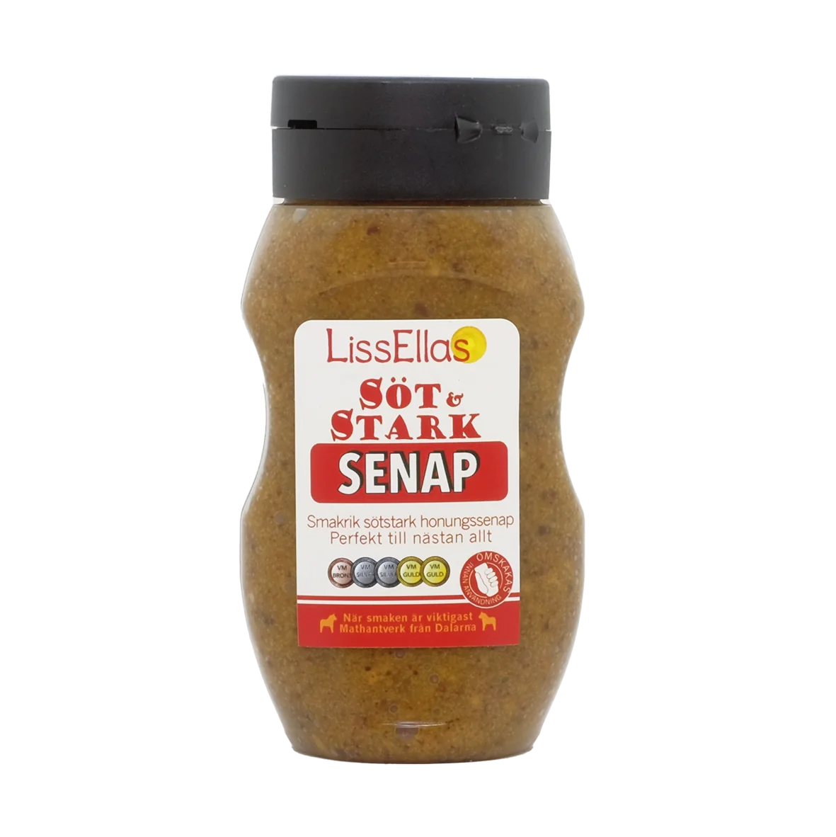 LissEllas Söt och Stark senap 330 g