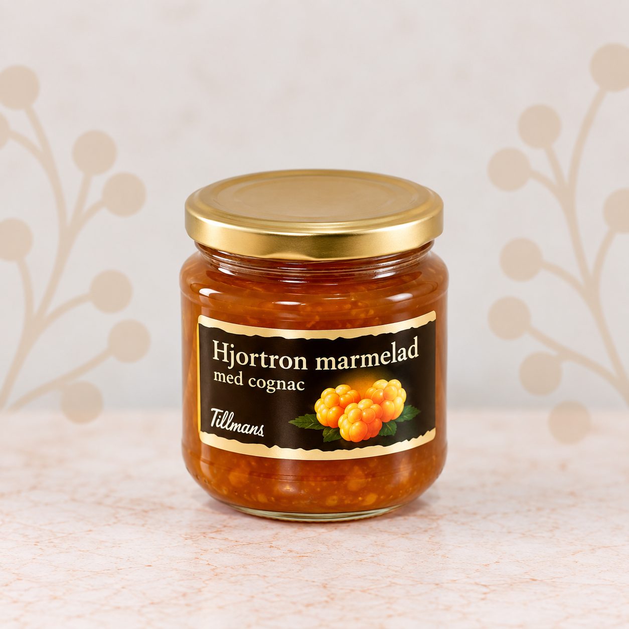 Tillmans Hjortronmarmelad m cognac 250 g