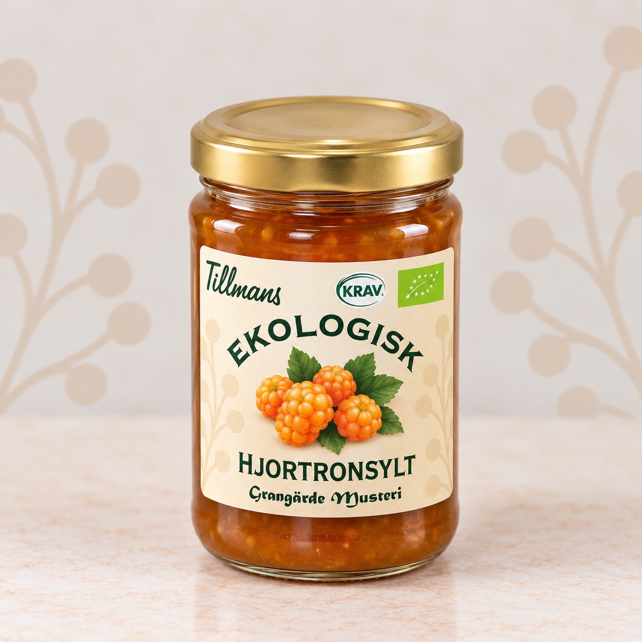 Tillmans Hjortronsylt 410 g KRAV