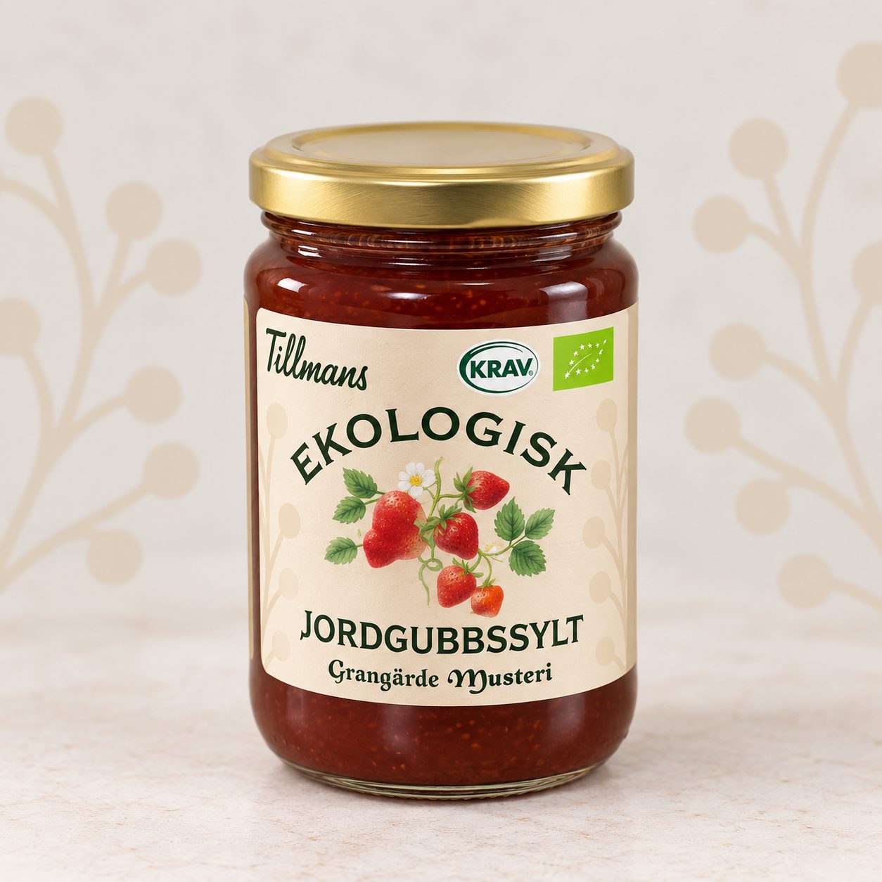 Tillmans Jordgubbssylt 800g KRAV